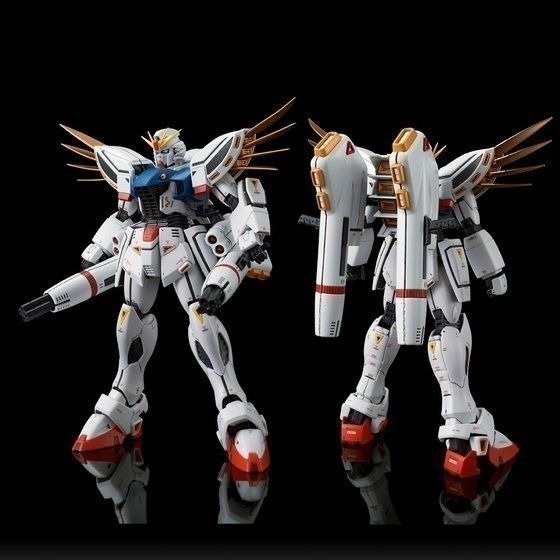 凌雲 PB MG 鋼彈 F91 Ver2.0 背部加農砲&雙V.S.B.R. 裝備型-細節圖3