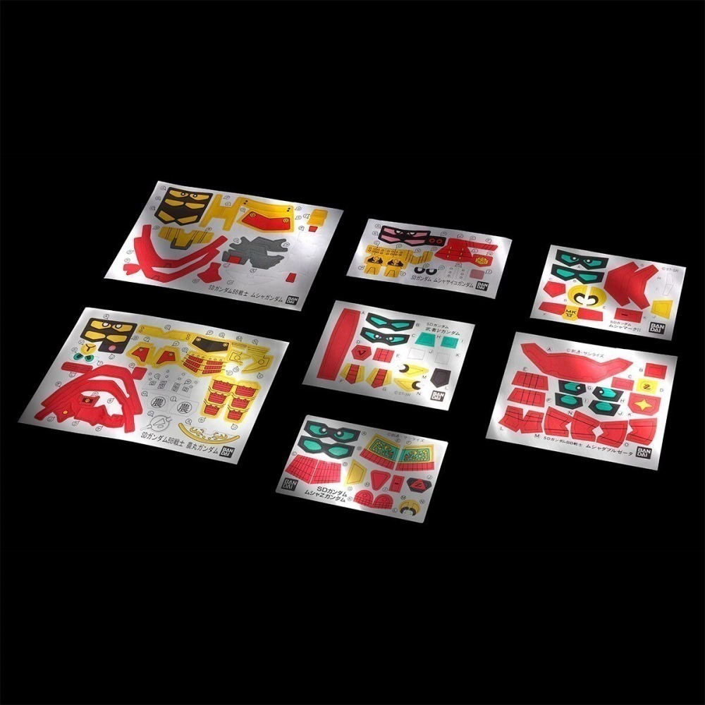 凌雲 PB SD鋼彈 BB戰士 武者七人眾套裝組-細節圖9