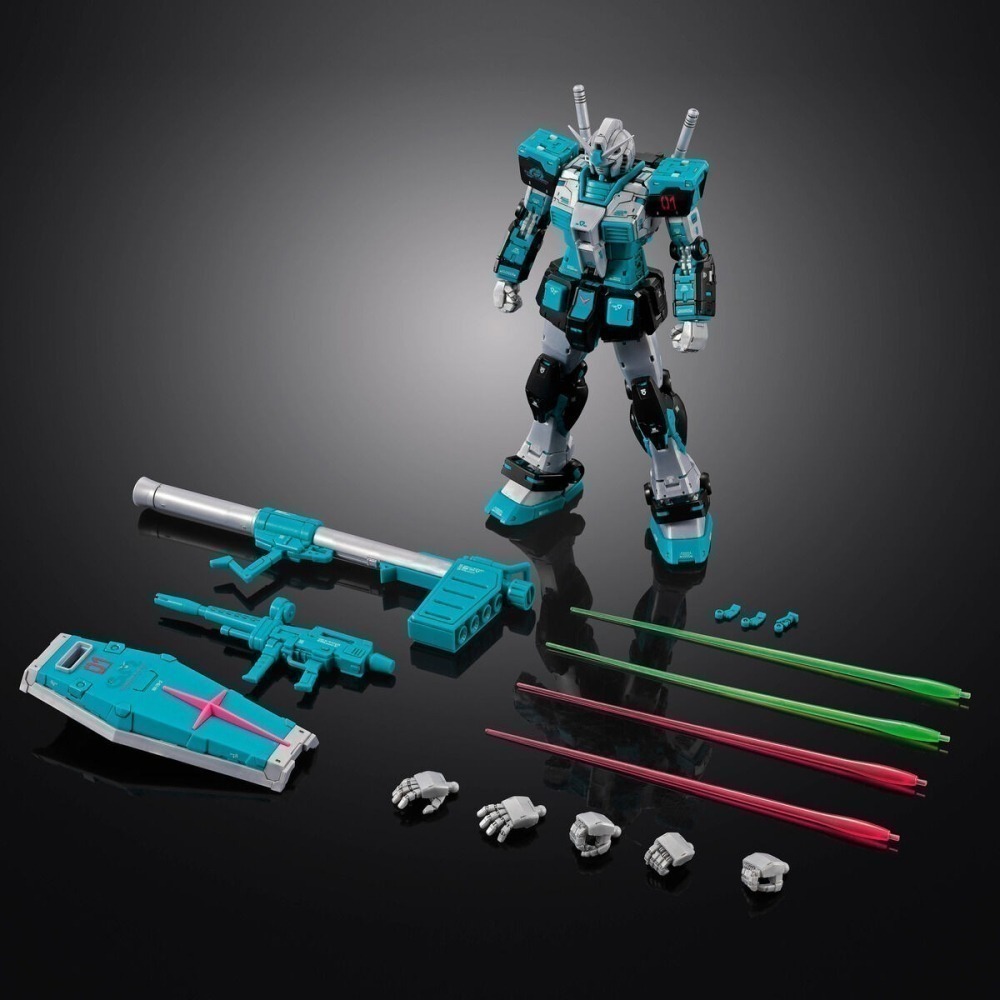 凌雲 PB RG 鋼彈 GUNDAM Ver.2.0 初音未來Ver.-細節圖9