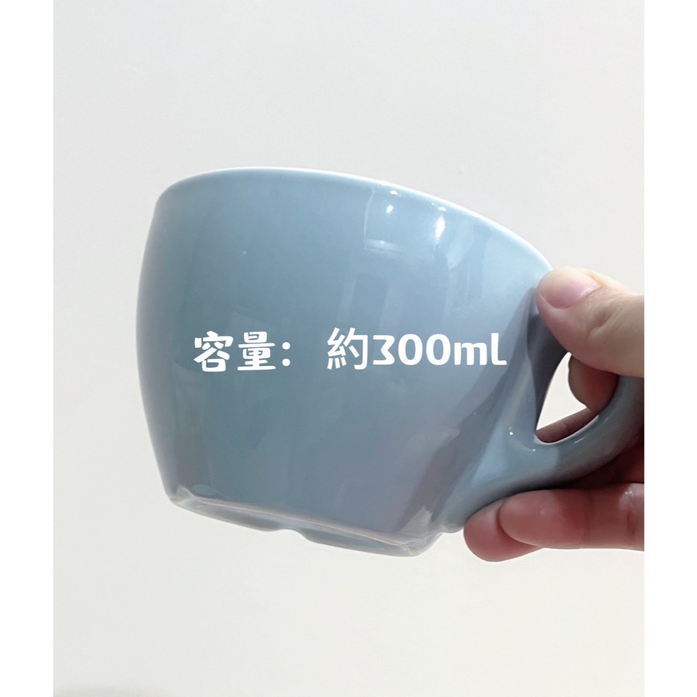 ［拿鐵咖啡杯］咖啡杯盤組300ml天藍色釉｜拉花咖啡杯｜純粹單色｜下午茶杯｜現貨｜水杯｜馬克杯｜質感茶杯｜天空藍-細節圖5