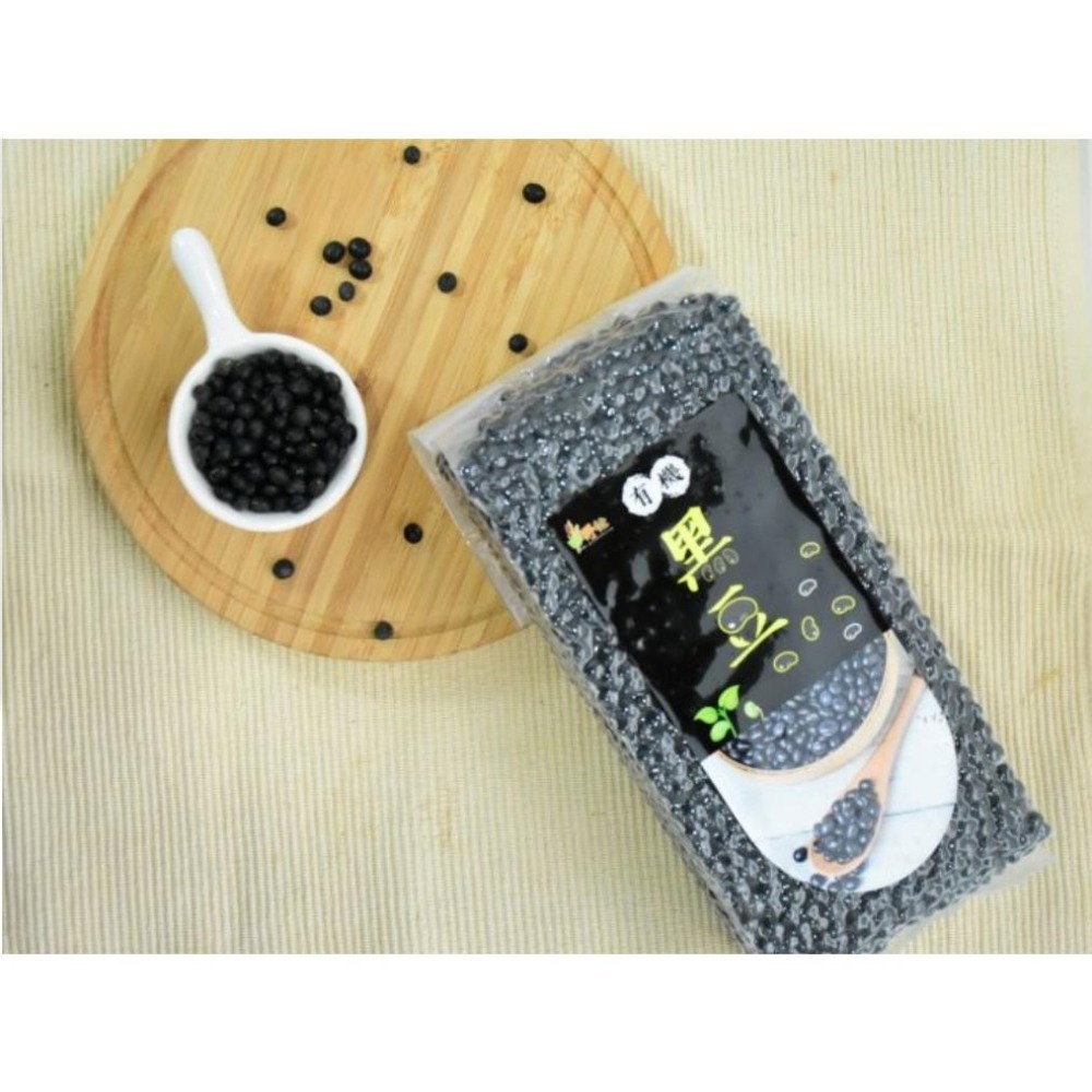 【田野仕】有機青仁黑豆 中興大學有機認證 有機黑豆 非基因改造 台灣種植 青仁黑豆 400克/1000克-細節圖4