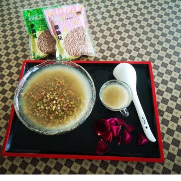 草珠兒紅薏仁 (友善栽培三年以上) 草屯紅薏仁 南投草屯40年歷史產地 台灣紅薏仁 膳食纖維 全穀營養-細節圖5