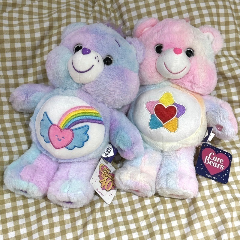 care bears 彩虹小熊 40週年藍紫色 27cm/45cm-細節圖2