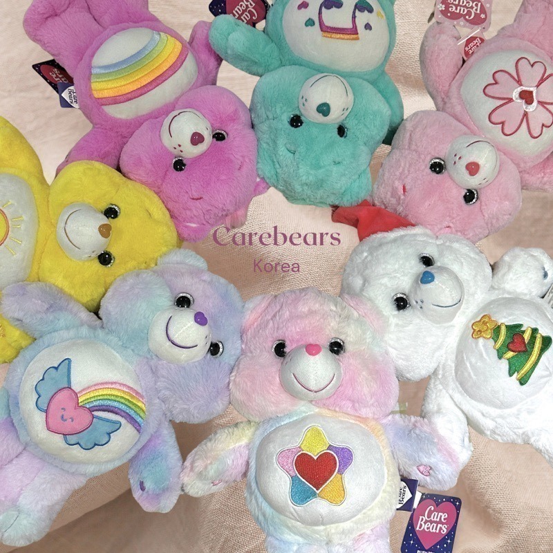 care bears 彩虹小熊 40週年藍紫色 27cm/45cm-細節圖3