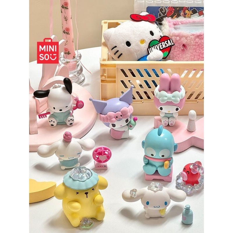 三麗鷗 沐浴時光系列盲盒 MINISO-細節圖3