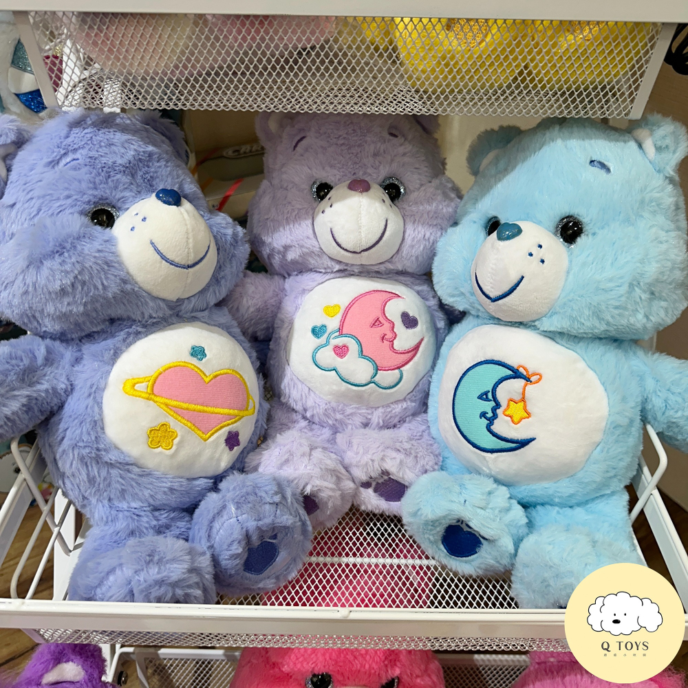 美版 彩虹小熊 Carebears 淺紫色甜夢熊 25cm-細節圖2