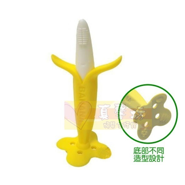 韓國ANGE香蕉牙刷固齒器(小) / 咬牙玩具 助牙器-細節圖4