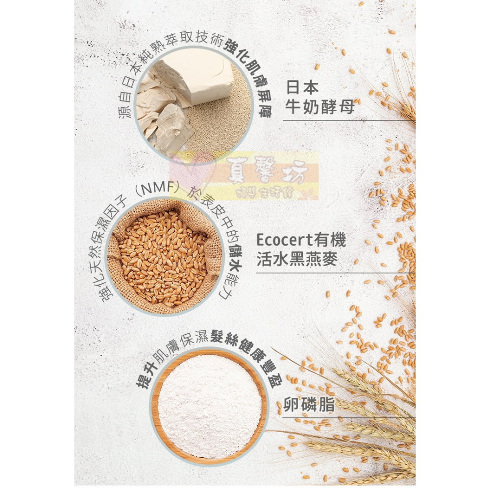 nac nac 牛奶燕麥潤膚乳液200ml - 麗嬰房/身體乳液-細節圖3