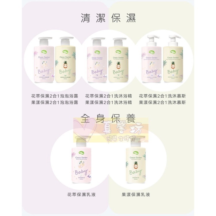 nac nac 花萃保濕/果漾保濕乳液200ml - 護膚乳液/乳液/溫和親膚/不黏膩/經典花園系列-細節圖8