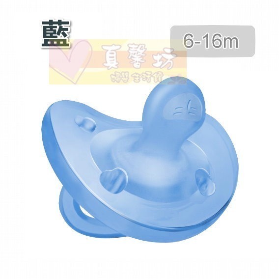 chicco 舒適哺乳-矽膠拇指型彩色安撫奶嘴 - 義大利/拇指型奶嘴-規格圖3