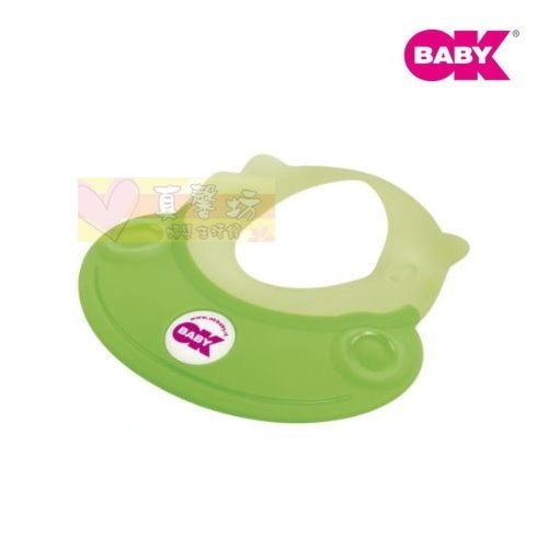 OKBABY 澡帽 河馬造型 (桃粉/粉紅/藍/綠/黃/灰) - 洗澡帽/洗頭帽/洗澡用品/OK BABY-規格圖7