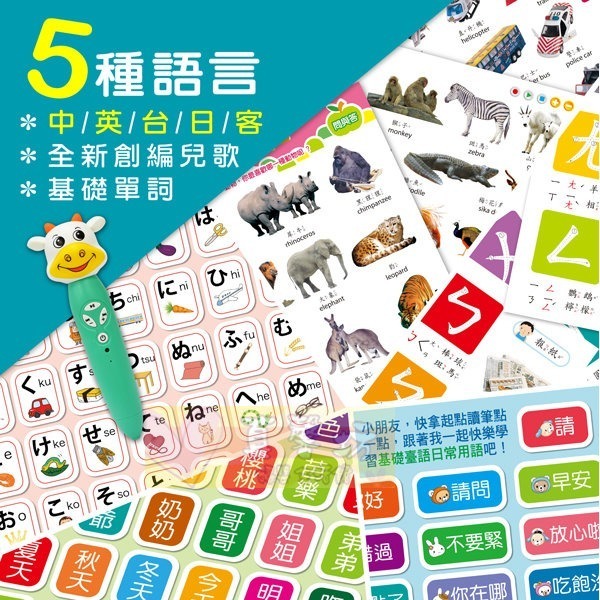 小牛津 NEWWIS 全腦開發點讀大寶盒 48件組-點讀書 / 點讀筆 / 兒童書 / 互動遊戲-細節圖4