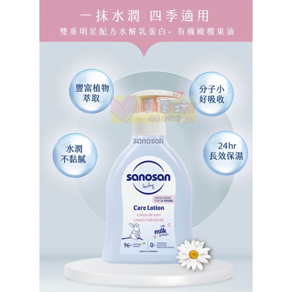 德國珊諾sanosan baby re:mind極潤保養外出旅行組/體驗旅行組 - 沐浴/乳液/潤膚乳液/沐浴露-細節圖7