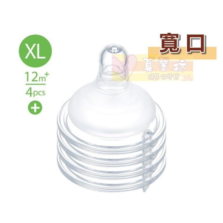 小獅王Simba 超柔防脹氣奶嘴4入-寬口口徑(圓孔/十字)-仿乳奶嘴/母乳實感/母乳記憶-規格圖8