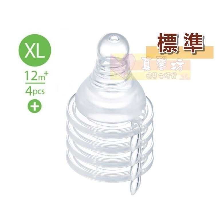 小獅王Simba 超柔防脹氣奶嘴4入-標準口徑(圓孔/十字)-仿乳奶嘴/母乳實感/一般口徑/母乳記憶-規格圖7