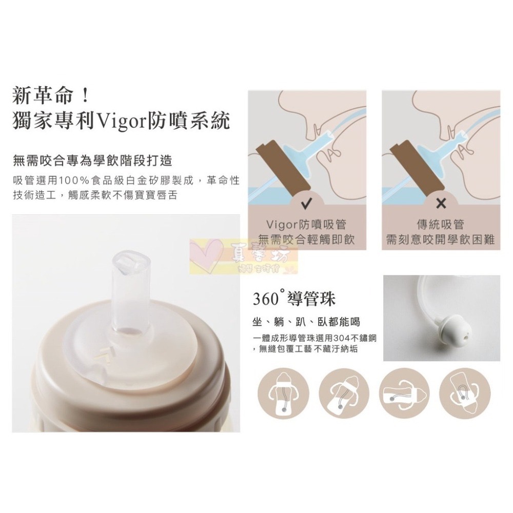 小獅王Simba 蘊蜜寬口奶瓶防漏學習吸管組- 辛巴/奶瓶配件/奶瓶/寬口奶瓶/吸管/學習吸管-細節圖3