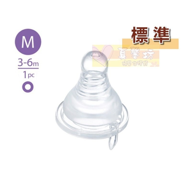 小獅王Simba 超柔防脹氣奶嘴1入-標準口徑(圓孔/十字) -仿乳奶嘴/母乳實感/一般口徑/母乳記憶-規格圖7