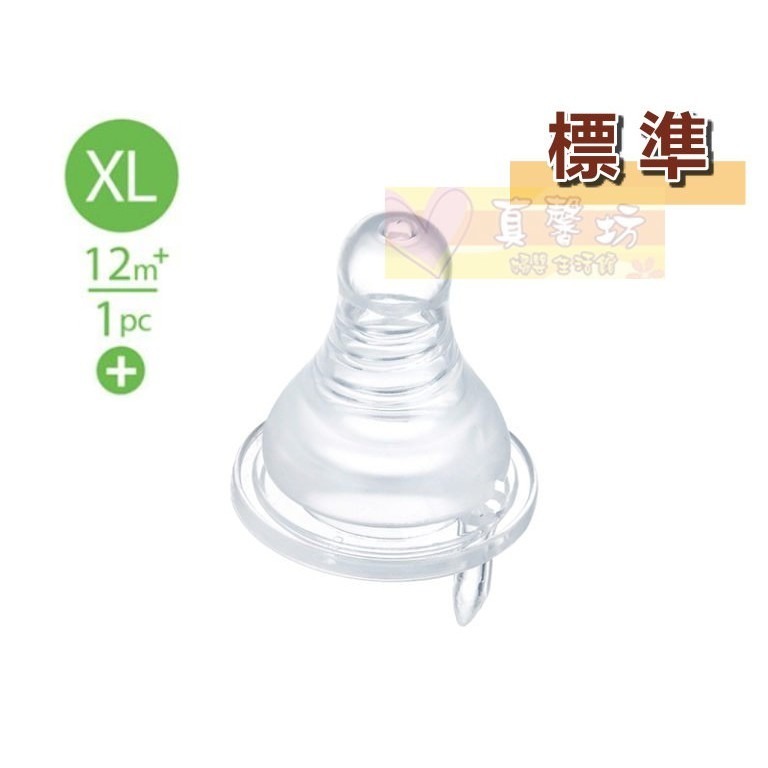 小獅王Simba 超柔防脹氣奶嘴1入-標準口徑(圓孔/十字) -仿乳奶嘴/母乳實感/一般口徑/母乳記憶-規格圖7