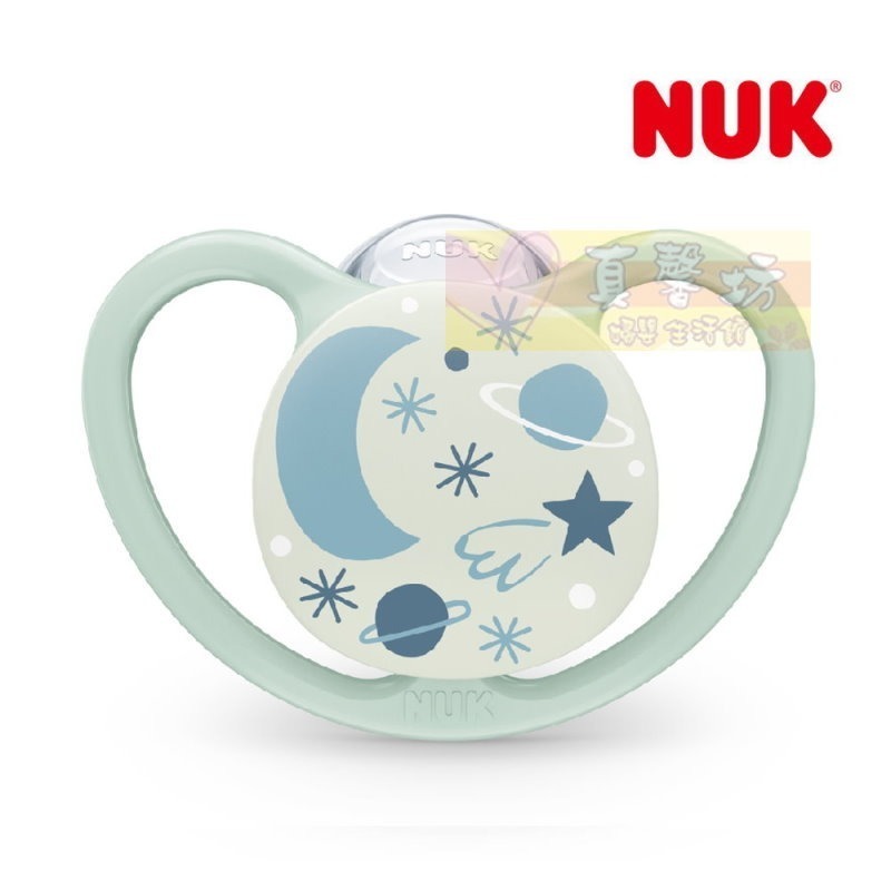 德國NUK SPACE/Perfect Match Air 夜光型超透氣矽膠安撫奶嘴(附盒) - 夜光奶嘴/奶嘴-規格圖9