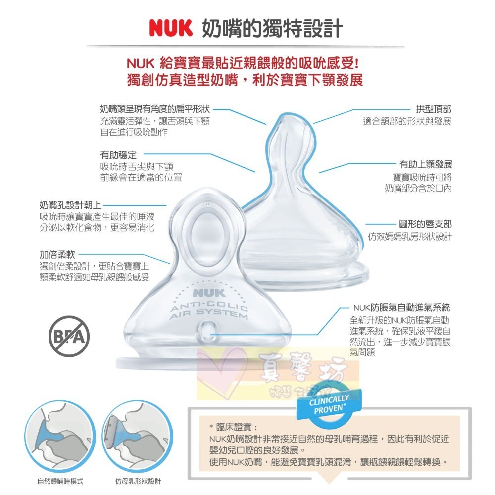 德國NUK 輕寬口玻璃奶瓶240ml- 自然母乳/寬口奶瓶-細節圖4