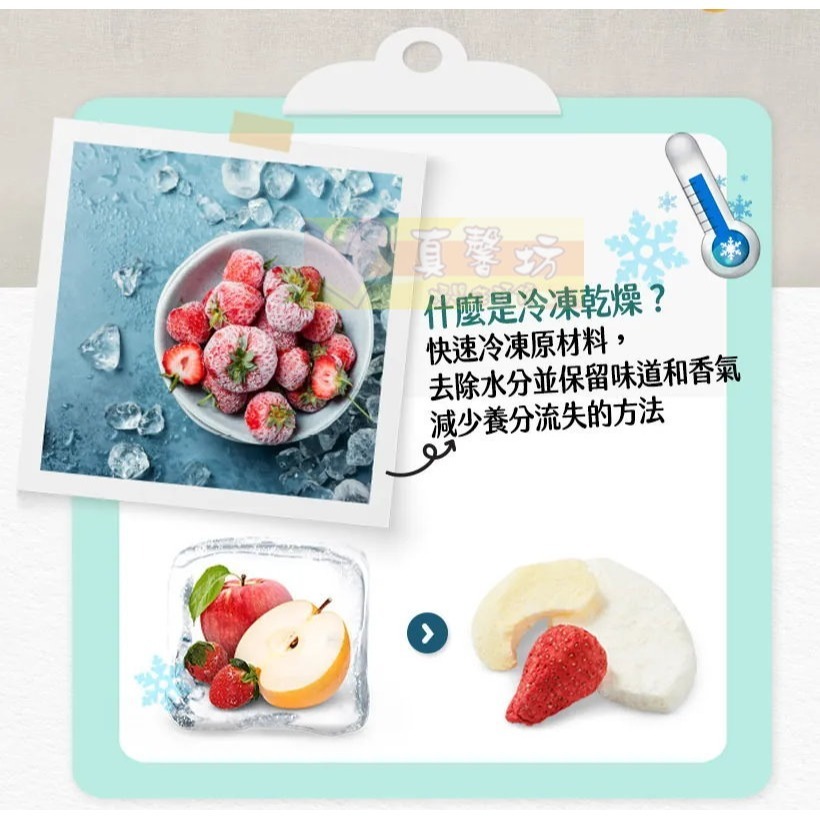 韓國ILDONG FOODIS 日東 水果脆片(蘋果/梨子/草莓) - 水果片/寶寶水果片/寶寶水果乾/冷凍乾燥-細節圖4
