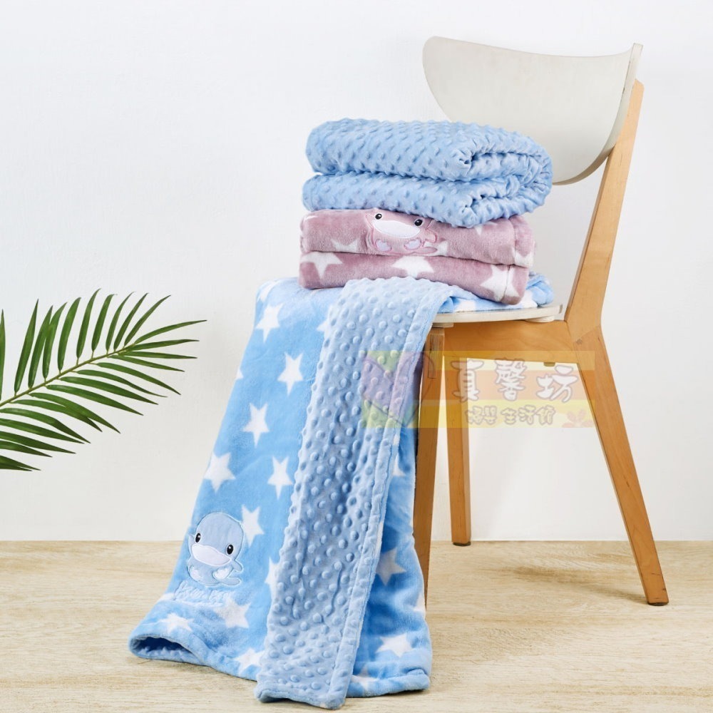 酷咕鴨ku.ku 神奇荳荳安撫毯組/禮盒組/套組禮盒 - 毛毯/雙面毯/嬰兒被-細節圖5