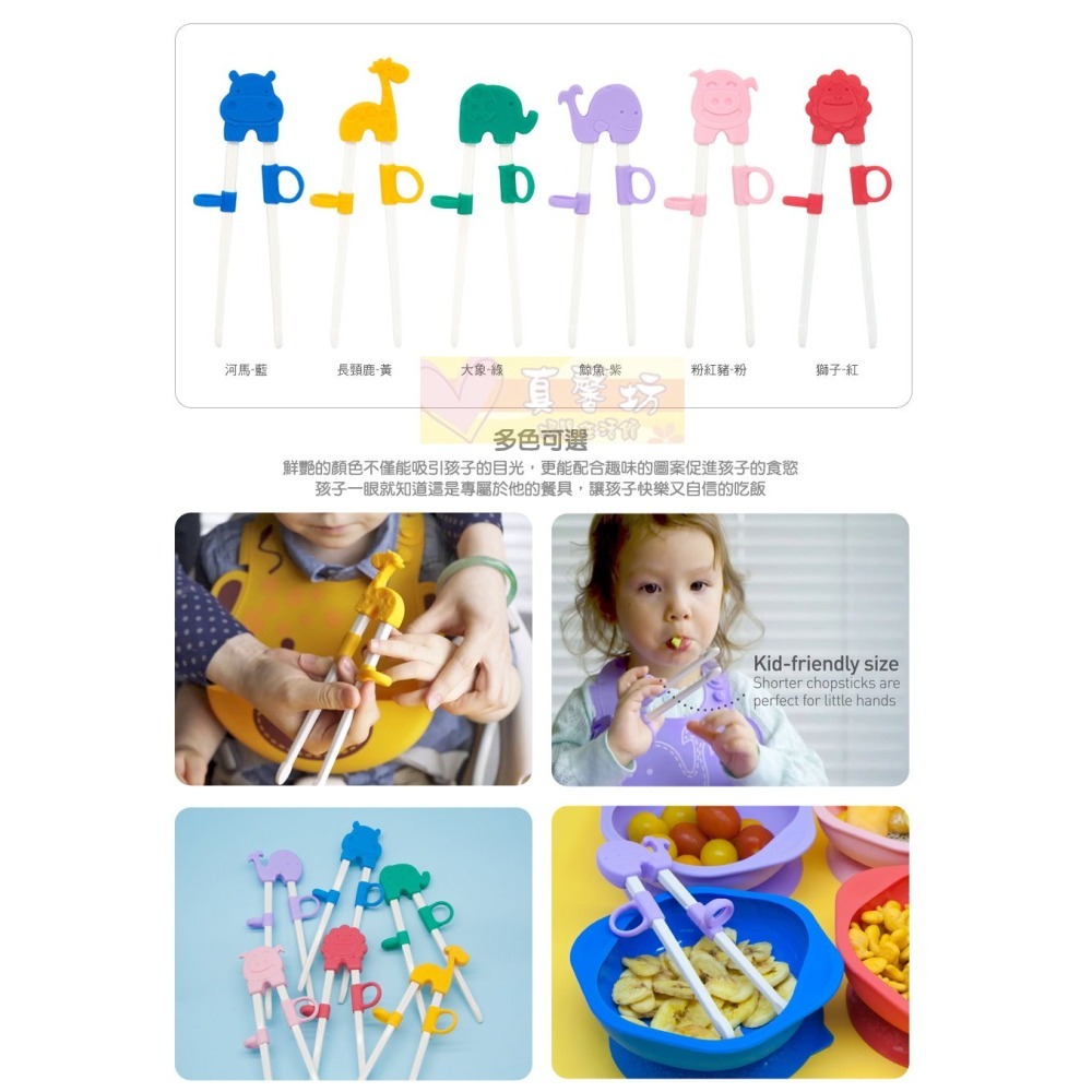 加拿大Marcus&Marcus 動物樂園幼兒訓練學習筷(含盒)/動物樂園幼兒學習筷 - 兒童學習筷/兒童餐具-細節圖7