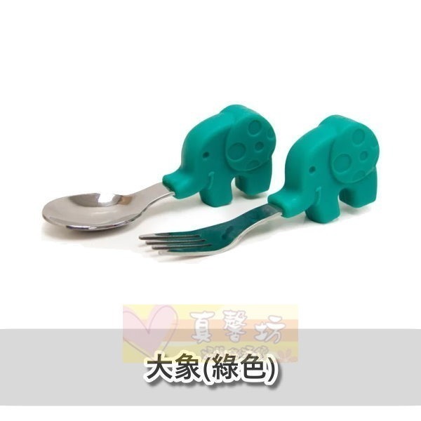 加拿大Marcus&Marcus 動物樂園寶寶手握訓練叉匙/收納盒 - 兒童學習筷/兒童餐具/不鏽鋼餐具-規格圖5