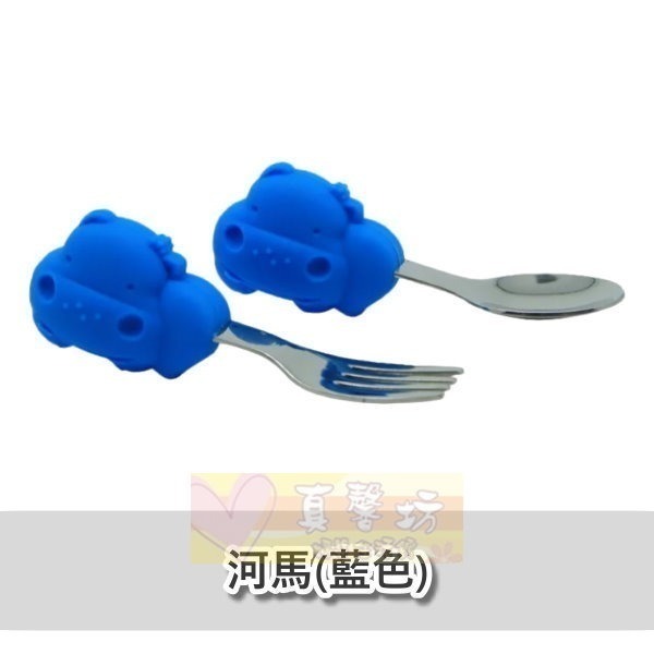 加拿大Marcus&Marcus 動物樂園寶寶手握訓練叉匙/收納盒 - 兒童學習筷/兒童餐具/不鏽鋼餐具-規格圖5