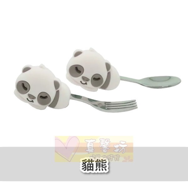 加拿大Marcus&Marcus 動物樂園寶寶手握訓練叉匙/收納盒 - 兒童學習筷/兒童餐具/不鏽鋼餐具-規格圖5