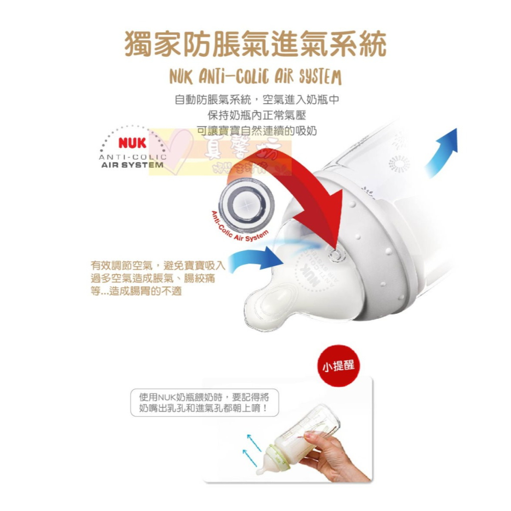 德國NUK 迪士尼寬口徑PPSU感溫奶瓶150ml/300ml - 感溫奶瓶/寬口奶瓶/防脹氣/自然母乳-細節圖5
