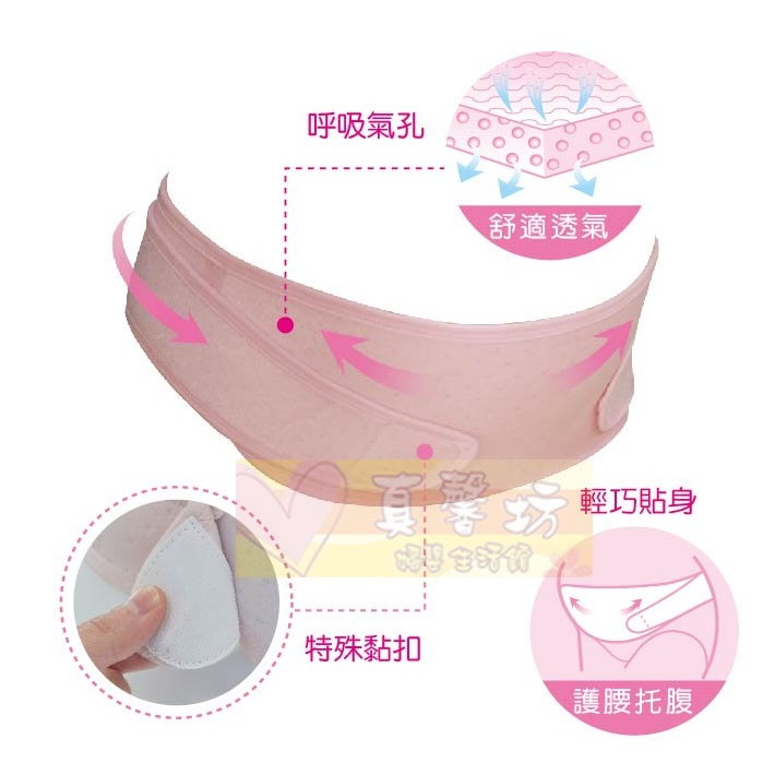 酷咕鴨ku.ku 輕便型透氣托腹帶-適合久站/雙胞胎/體重增加太多的孕婦/托腹帶/kuku束腹帶-細節圖4