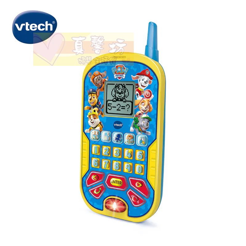 英國Vtech 汪汪隊立大功-智慧學習互動小手機/亮彩互動學習小手機 - 兒童手機/手機/數位手機-規格圖7