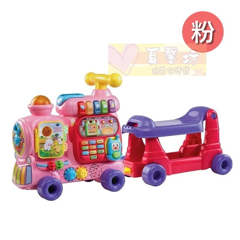 英國Vtech 4合1智慧積木學習車(藍/粉/紅) - 積木車/益智學習/童車/兒童騎乘車-規格圖8