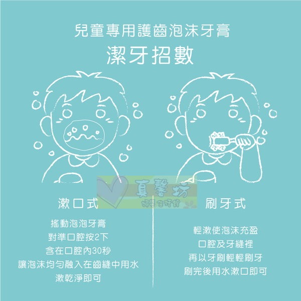 誰是寶貝 兒童專用護齒泡沫牙膏50ml(葡萄/草莓/青蘋果) - babysassi/牙膏/口腔清潔-細節圖8