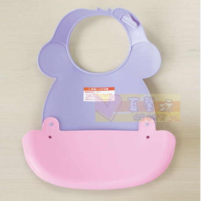 日本製迪士尼DISNEY防水立體圍兜(米奇/米妮/小熊維尼) - 防水口袋/錦化成-細節圖3