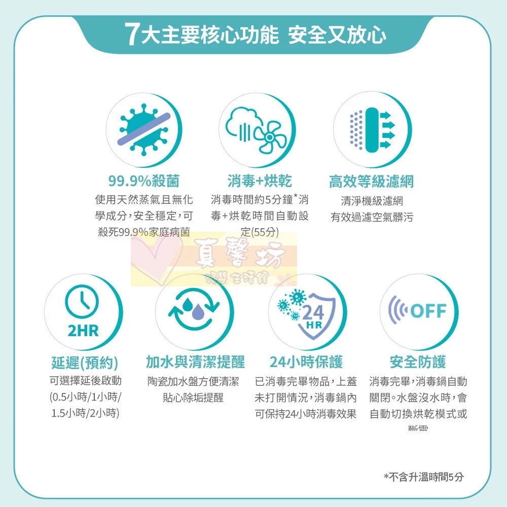 chicco 智能蒸氣烘乾消毒鍋 - 奶瓶消毒鍋/智能消毒鍋/除菌/殺菌/烘乾鍋-細節圖3