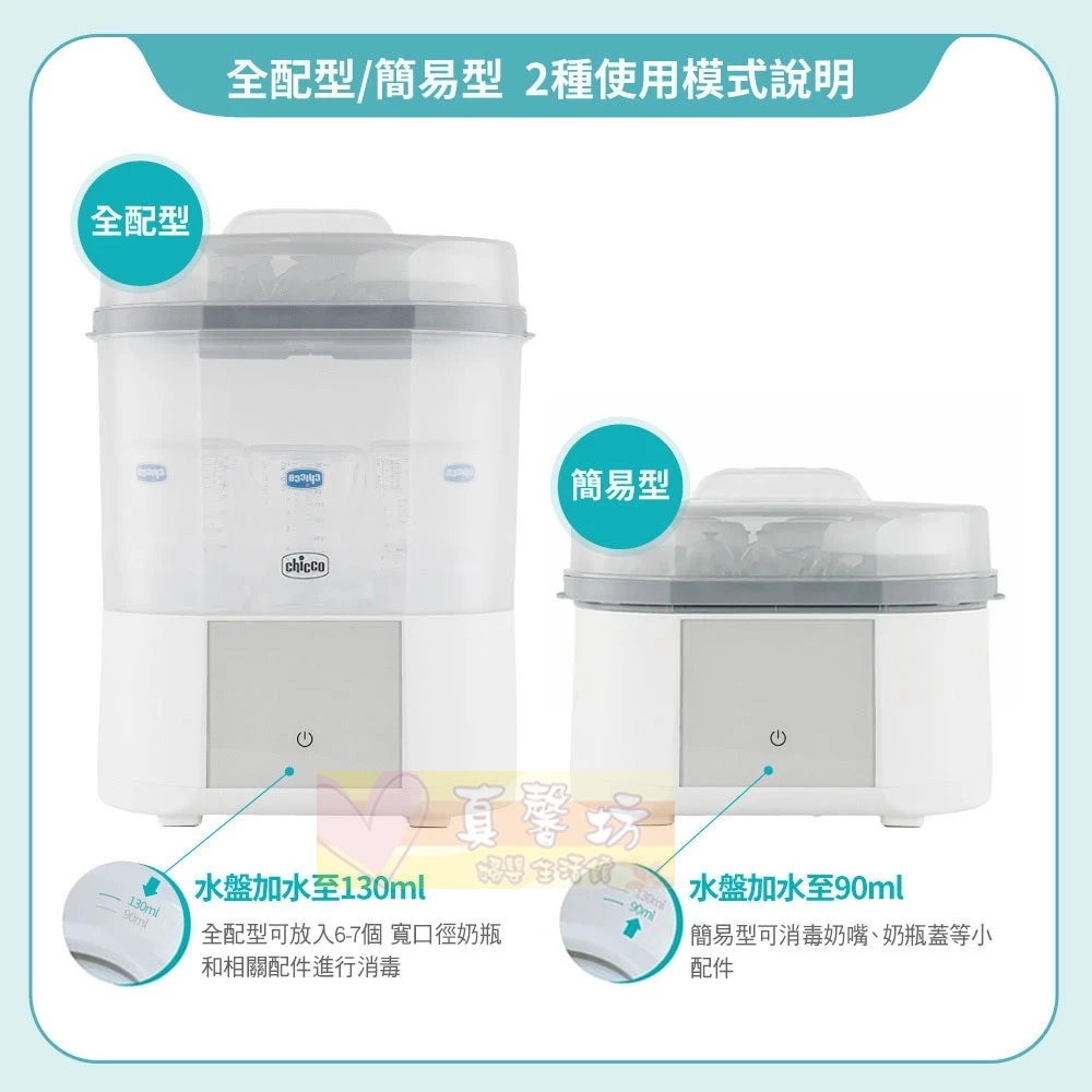 chicco 智能蒸氣烘乾消毒鍋 - 奶瓶消毒鍋/智能消毒鍋/除菌/殺菌/烘乾鍋-細節圖8