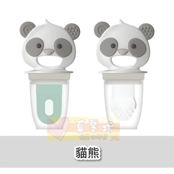 加拿大Marcus&Marcus 動物樂園3合1蔬果咬咬輔食組/咬咬輔食過濾網袋2入組 - 固齒器/咬咬棒-規格圖7