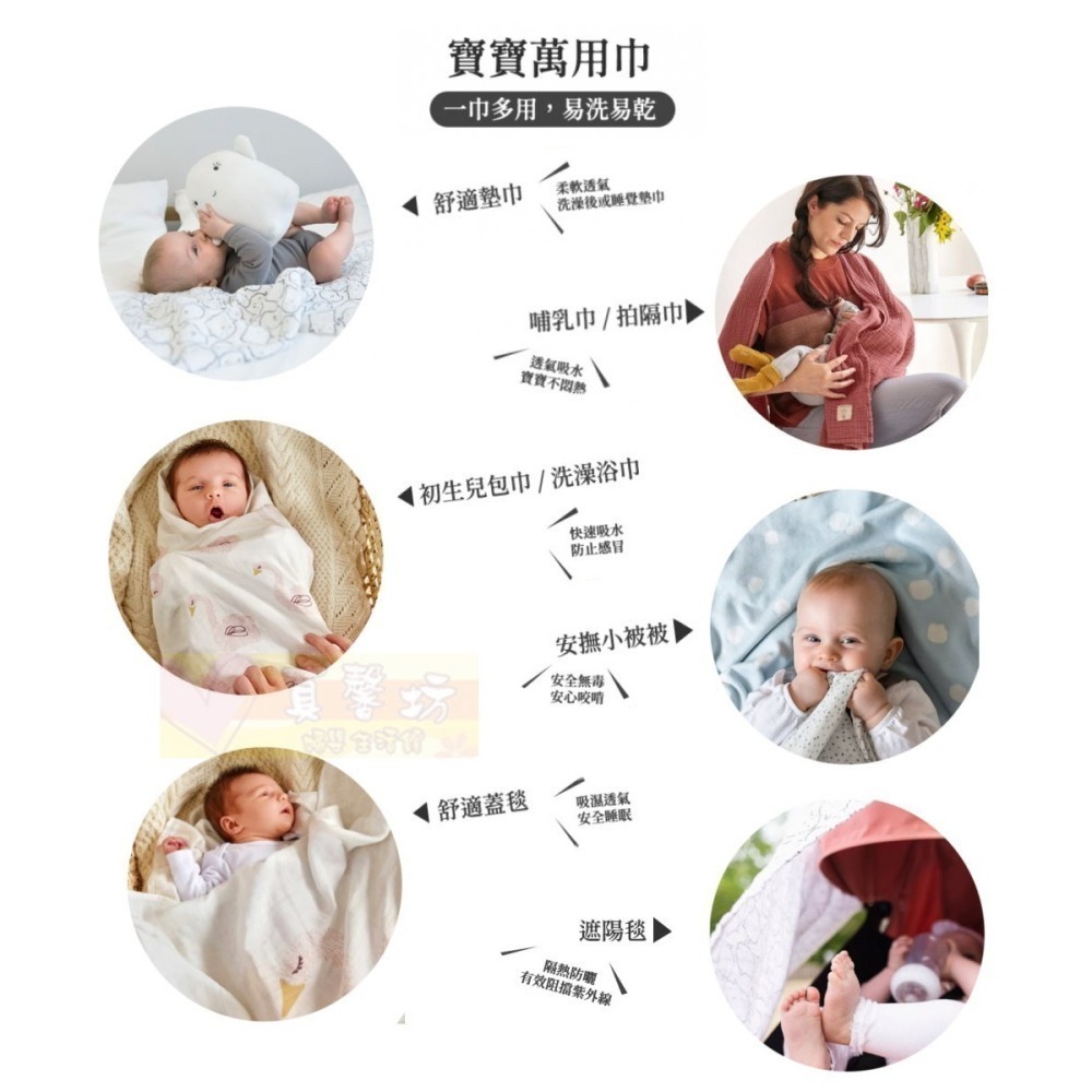 [買就送]德國 LASSIG 超柔手感竹纖維嬰兒包巾毯(2入/3入) - 涼感巾/洗澡浴巾/嬰兒被/遮陽毯-細節圖4