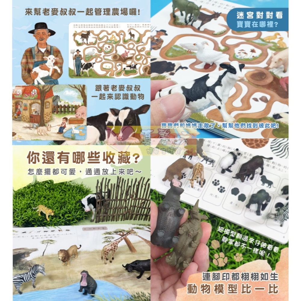小牛津NEWWIS 自然探索遊戲組合 動物冒險篇/農場動物篇 - 兒童書籍/互動式學習/小知識學習/小百科-細節圖7