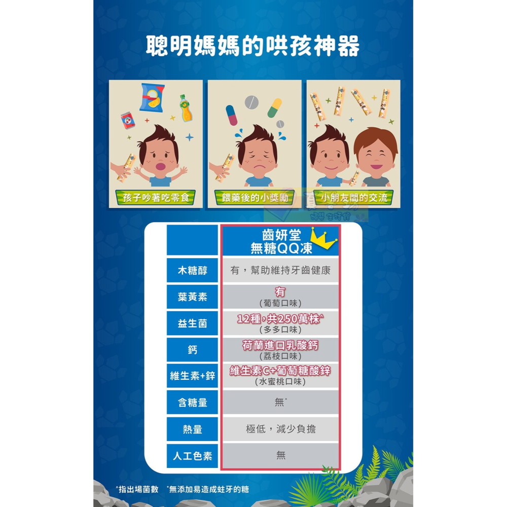 齒妍堂Lab52 無糖QQ凍10入(葡萄/乳酸多多/荔枝/水蜜桃) - 果凍/零食/寶寶零食/無糖零食-細節圖7