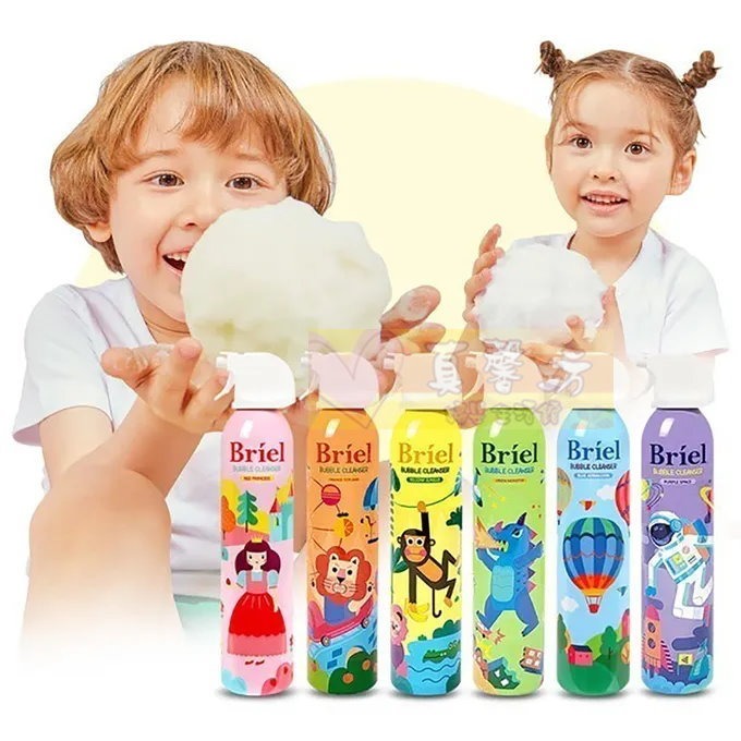 韓國Briel 魔法泡泡兒童沐浴慕斯200ml/300ml - 泡泡慕斯/趣味泡泡-細節圖2