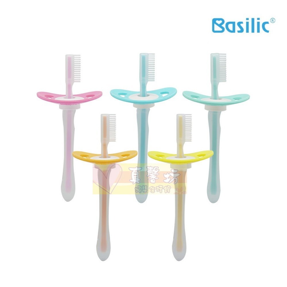 貝喜力克Basilic 矽膠牙刷(一般無蓋/附蓋) - 兒童牙刷/矽膠刷/牙刷/口腔清潔-規格圖5