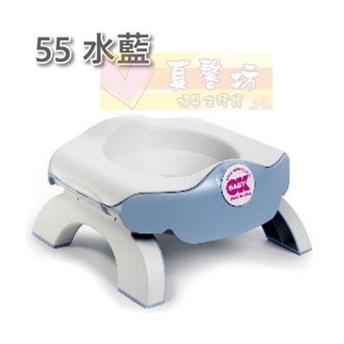 OKBABY 2合1按壓收納式學習便器/拋棄式便盆袋 - 外出可攜便盆/可攜式小馬桶/3合1便盆/馬桶椅-規格圖5