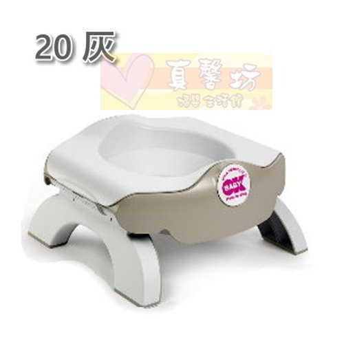 OKBABY 2合1按壓收納式學習便器/拋棄式便盆袋 - 外出可攜便盆/可攜式小馬桶/3合1便盆/馬桶椅-規格圖5