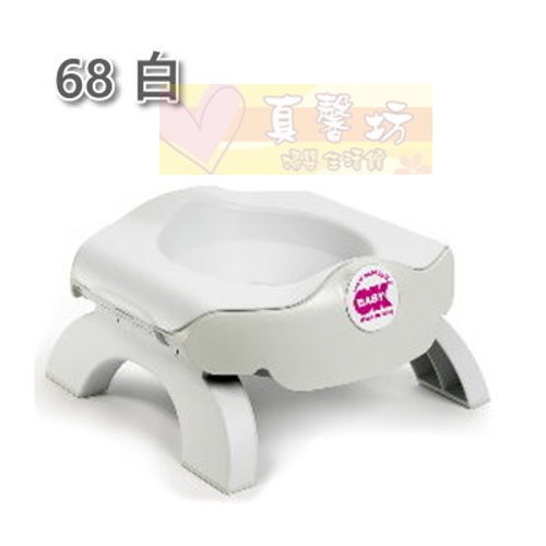 OKBABY 2合1按壓收納式學習便器/拋棄式便盆袋 - 外出可攜便盆/可攜式小馬桶/3合1便盆/馬桶椅-規格圖5