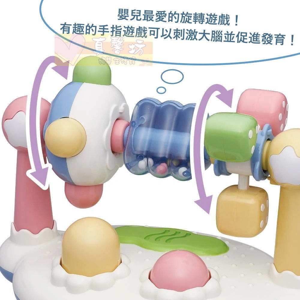 樂雅玩具Toyroyal 轉轉聲光益智玩具 - 嬰兒玩具/五感統合/聲光玩具-細節圖3