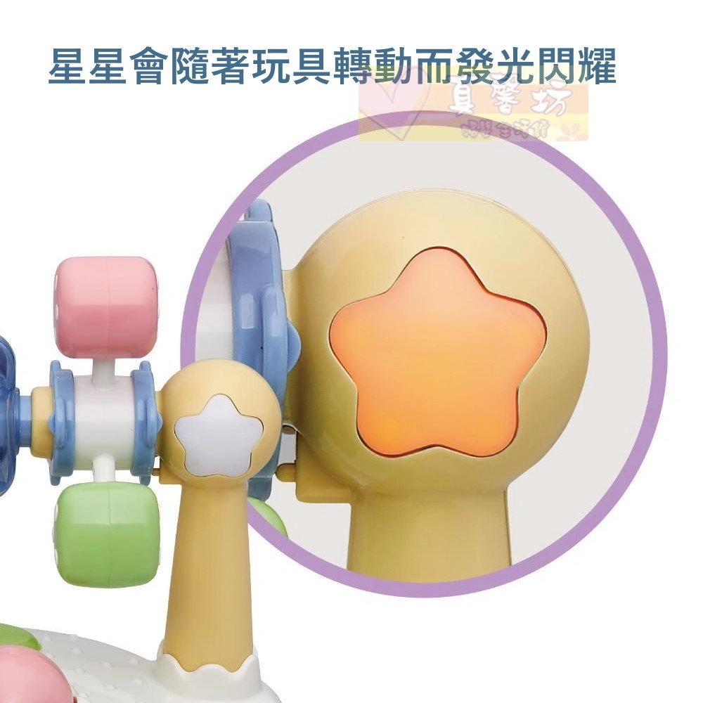 樂雅玩具Toyroyal 轉轉聲光益智玩具 - 嬰兒玩具/五感統合/聲光玩具-細節圖5