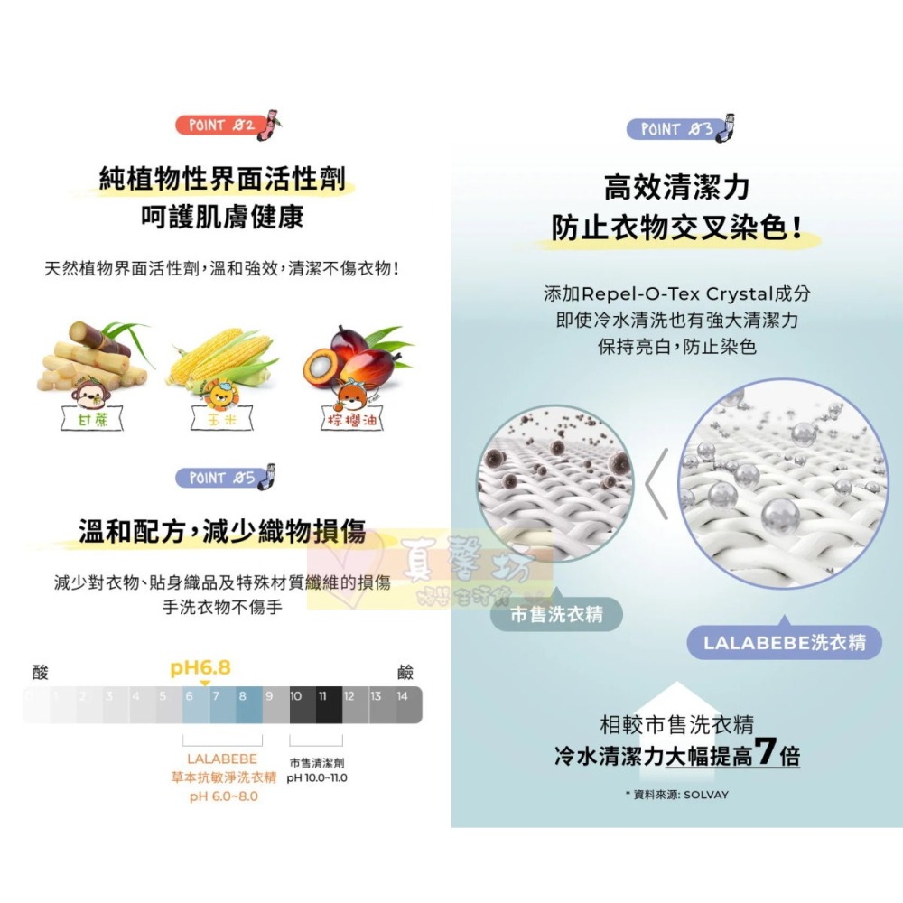 韓國MOTHER-K LALAPOPO 草本抗敏衣物洗衣精/柔軟精 瓶裝1700ml/補充包1300ml - 兒童衣物-細節圖3